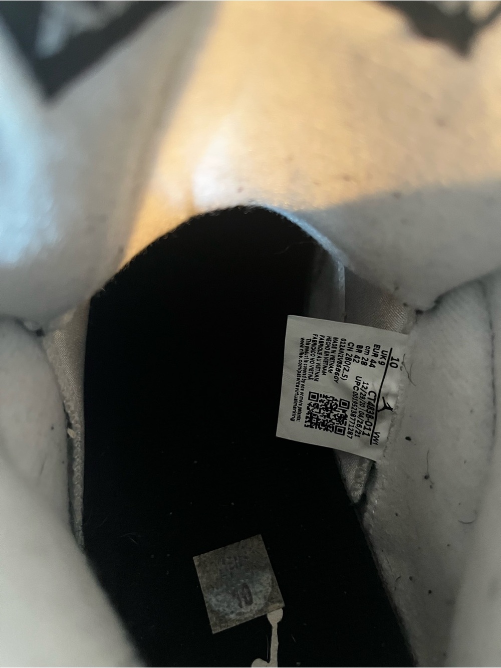 2021 Air Jordan 5 Retro Oreo Black/White - Picture 8 of 12